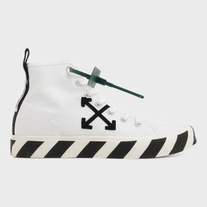 Off-White c/o Virgil Abloh Natural Vulc Sneaker Mid Canvas