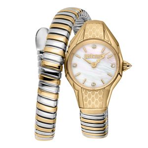 Just Cavalli Metallic Snake 316L Stainless Steel Watch