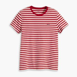 Levi's Red Levi's Sandy Stripe Script Perfect T-Shirt