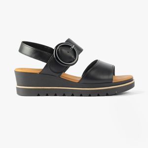 Gabor Black Yeo Sandals Leather