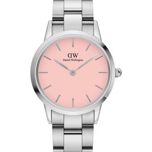 Daniel Wellington Pink Dw00100535 Iconic Link Blush 32Mm Watch