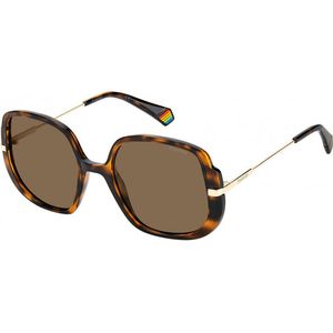 Polaroid Brown Pld6181S-0086-Sp Pld6181S 0086 53 Sp Sunglasses