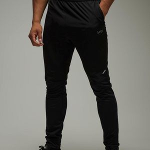 BoohooMAN Black Active Running Stretch Tapered Jogger for men