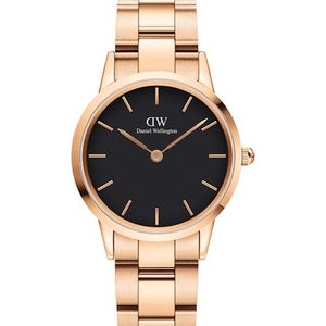 Daniel Wellington Metallic Dw00100212 Ladies Iconic Link 32Mm Watch