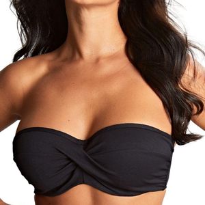 Panache Black Spirit Ella Bandeau Bikini Top