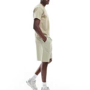 ASOS White Long Length Ripstop Shorts for men