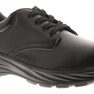 Tradesafe Black Safety Shoes Steel Toe Cap Macky for men