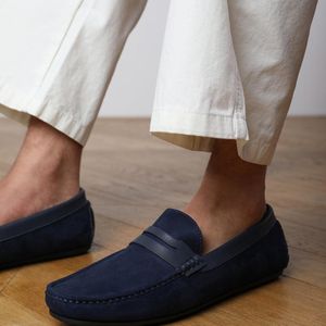 Where's That From Blue Wheres 'Alex' Driving Shoes for men