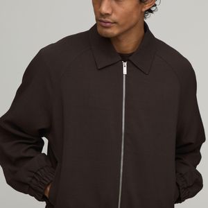 BoohooMAN Black Tailored Co-Ord Regular Fit Trucker Jacket for men