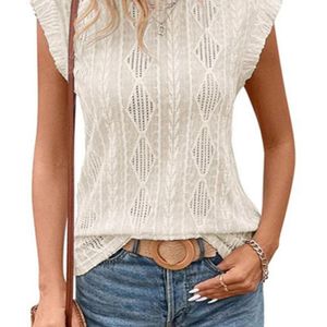 Everyday the Label Blue Knit Sleeveless Top