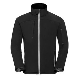 Russell Black Bionic Softshell Jacket for men