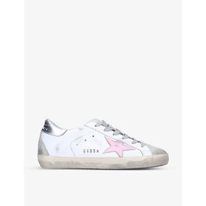 Golden Goose Deluxe Brand White Superstar 81482 Leather And Suede Low-Top Trainers