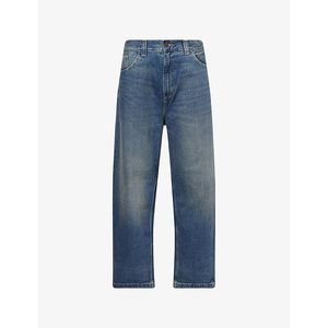 Carhartt Blue Brandon Straight-Leg Denim Jeans for men