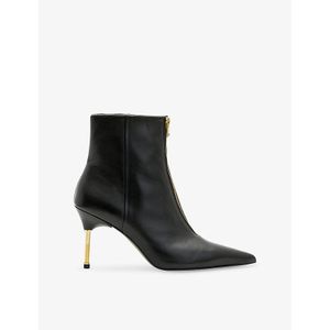 AllSaints Black Leather Natasha Boots 52