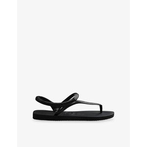 Havaianas Black Flash Urban Rubber Sandals