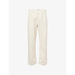 Stone Island Natural Batavia-Tc S.I. Marina Slub Cotton Trousers for men