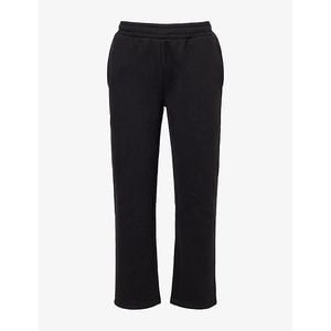 Arne Blue Relaxed-Fit Straight-Leg Cotton-Jersey Jogging Bottoms for men