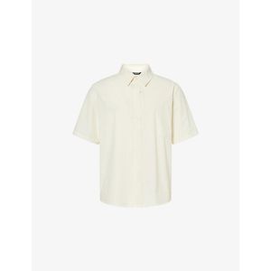 Hiking Patrol White Align Short-Sleeve Woven Shirt for men