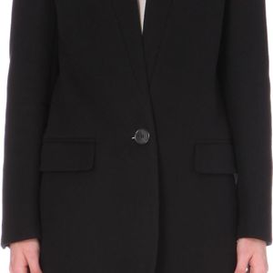 Stella McCartney Black Bryce Wool-blend Coat