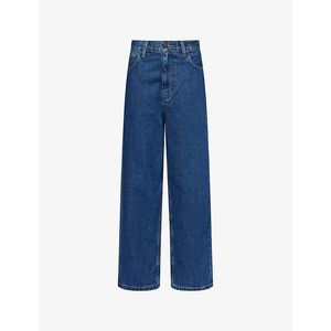 Carhartt Blue Brandon Wide-Leg Denim Jeans