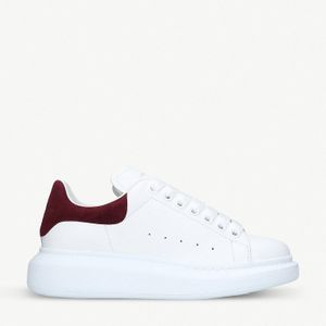 Alexander McQueen White Mens Runway Leather Trainers