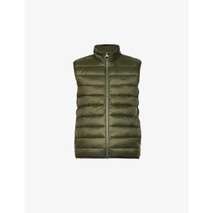Barbour Green Bretby Padded Regular-Fit Shell Gilet for men