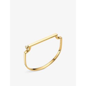 Monica Vinader Metallic Signature 18Ct- Vermeil Plated Sterling- Bracelet