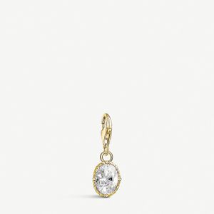 Thomas Sabo Vintage Oval 18ct Yellow Gold-plated Charm