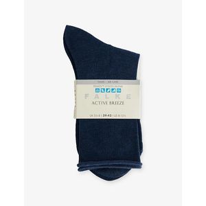 Falke Blue Active Breeze Stretch-Lyocell-Blend Socks