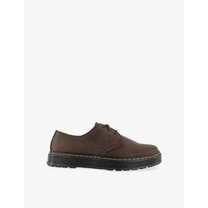 Dr. Martens Brown Brookline Nappa-Leather Shoes for men