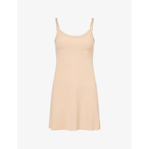 Commando Natural Cami Slip Stretch-Woven Mini Dress