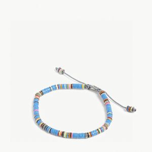 M. Cohen Blue African Vinyl Bracelet