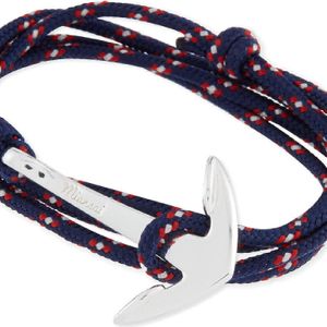 Miansai Black Anchor Rope Bracelet for men