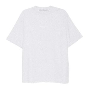 Alexander Wang White Oversized Logo T-Shirt