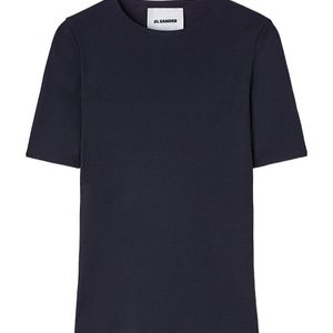 Jil Sander Blue Crewneck Short-Sleeved T-Shirt
