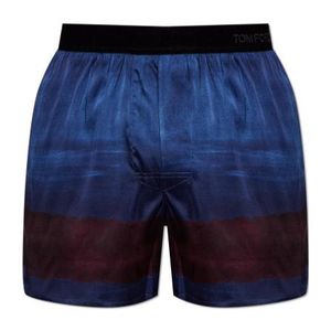 Tom Ford Blue Wide-Leg Briefs for men