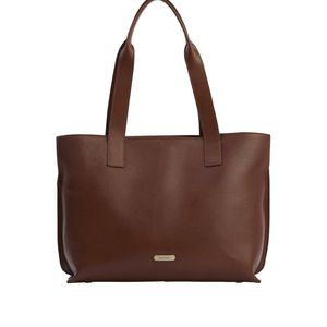 Barbour Brown Leather Tote Bag