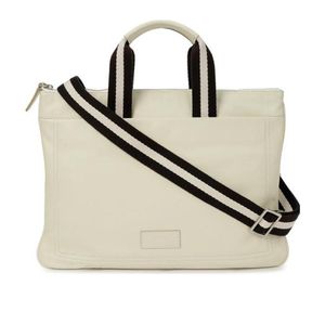 Bally Natural Logo Patch Shoulder Bag for men