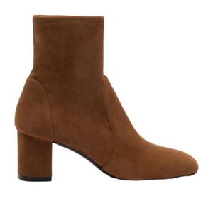 Stuart Weitzman Brown Lucie Bootie