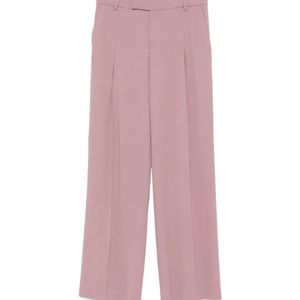 FEDERICA TOSI Pink Pleated Wide-Leg Pants