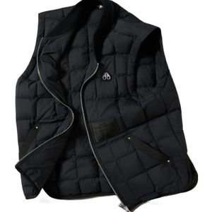 Moose Knuckles Black Transit Vest for men