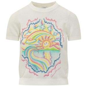 Casablanca White Le Re Ve Ensoleille T-Shirt