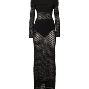Posse Black Romy Knitted Dress