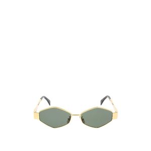 Céline Green Triomphe Geometric-Frame Sunglasses for men