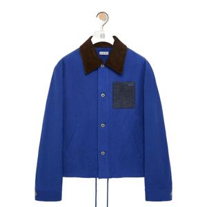 Loewe Blue Long Sleeved Jacket for men