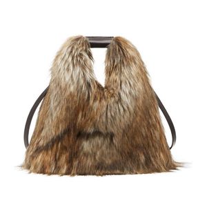 MM6 by Maison Margiela Brown Japanese Shoulder Bag