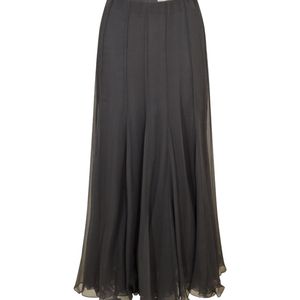 Chloé Black Lightweight Silk Maxi Dress