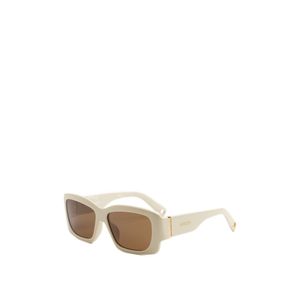 Jacquemus White Full Frame Sunglasses