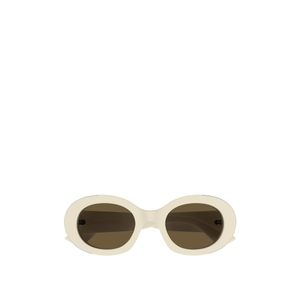 McQueen Eyewear Round Frame Sunglasses