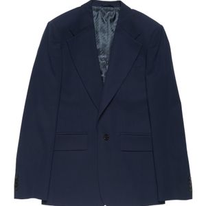 Acne Blue Notched-Lapel Jacket for men